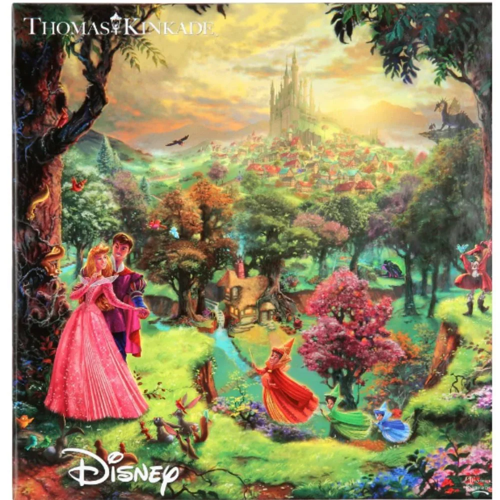 🌟VALENTINE'S DAY - Disney Sleeping Beauty Puzzle by Thomas Kinkade (750 Pieces)